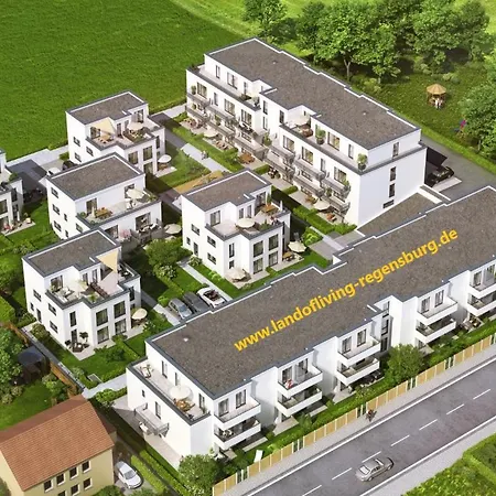 Mit 3 Zimmern Fuer Bis Zu 6 Personen Im Land Of Living Regensburg 아파트 *